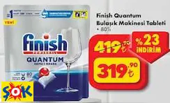 FİNİSH QUANTUM BULAŞIK MAKİNESİ TABLETİ